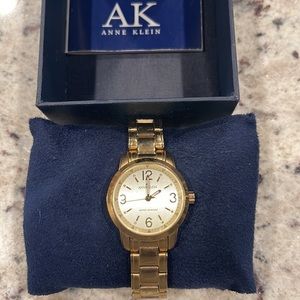 Anne Klein Gold Link Watch